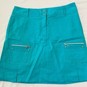 Jamie Sadock Teal Ladies Golf Skorts Size 2